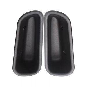 Cache-poignée de porte Dodge Ram Gauche 04741405 Droit 04741404 Garniture intérieure de remplacement en plastique - Product Image 1