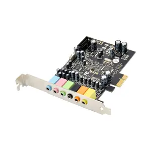 PCI-E CM8828 מובנה 7.1CH HiFi כרטיס קול אודיו 7.1 ערוץ צליל סטריאו סראונד שדה