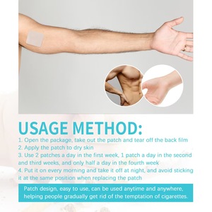 Yeni Vücut Besleyici Yama Bandı Tek Kullanımlık Nefes Alabilen Yama Bandı Unisex Kullanım İçin, Bağımlılıktan Çıkarmayı Kolaylaştırmaya Yardımcı Olur, Sigarayı Bırakmayı Kolaylaştırır - Product Image 4