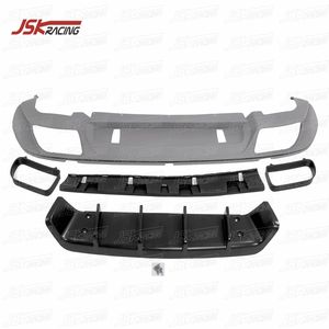 DIFFUSEUR ARRIÈRE EN T STYLE PP POUR 2010-2014 <span class=keywords><strong>PORSCHE</strong></span> <span class=keywords><strong>CAYENNE</strong></span> 958.1 - Product Image 1