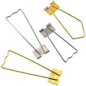 Photo <b>Frame</b> Support Legs Cold Rolled Steel Rectangle Durable Modern Simple Style Gold Silver <b>Black</b> Drawer Mounting Bracket - Product Image 5