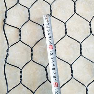 Matelas enduit de <span class=keywords><strong>Cloture</strong></span> de <span class=keywords><strong>Gabion</strong></span> de fil de fer de PVC galvanisé hexagonal fait spécial 4*2*1m pour l'usage de rivière - Product Image 6