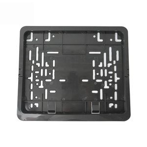 Marco de Matrícula Personalizado Europeo, Venta al por Mayor de Fábrica, Marco de Matrícula Semiaabierto de Una Sola Cara - Product Image 4