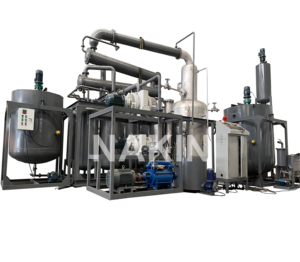 Mới Tuyệt Vời Chất Thải Lọc Dầu Hệ Thống Dầu Màu Đen Chưng Cất Máy Cho Dầu Động Cơ Tái Chế Nhà Máy - Product Image 2