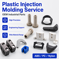 Servicio de Moldeo por Inyección de Plástico Personalizado de Alta Precisión ISO9001 OEM, Revisión DFM, Tolerancia Estricta para Piezas Industriales de ABS, PC y Nylon