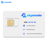 Tarjeta SIM Skywonder 2G 3G 4G con Software GPS, Tarjeta SIM Global para Dispositivos de Rastreo GPS