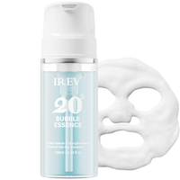 Essence Moussante Coréenne OEM à l'Acide Hyaluronique pour Raffermir la Peau, Anti-Rides, Micro-Bulles pour l'Élasticité et le Repulpement
