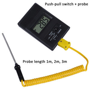 SCIEDU Digital Portátil Extended Temperature Probe Física Experiment Kit Alta Temperatura Termômetro Eletrônico Rápido - Product Image 2