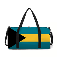 Sac de sport personnalisé avec drapeau de la Guyane pour femme et homme – Sac de voyage, de sport et de gym
