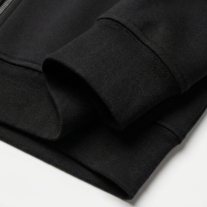 Sweat à capuche zippé pour homme, écologique, en polaire épaisse et respirante, 100 % polyester/coton, brodé - Product Image 6