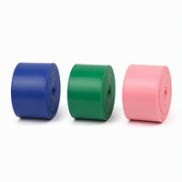 Bande de compression élastique en latex pour articulations, 2,08/3,5 m, pour la récupération musculaire et la libération des fascias, idéale pour la gym et la physiothérapie