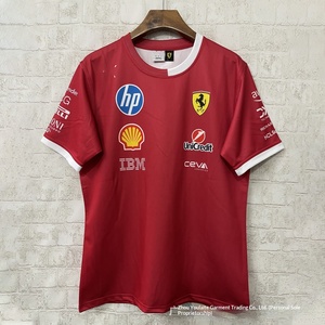 25 Nouvelles combinaisons de course F1 Mercedes pour Martini McLaren Combinaisons de course moto Manches courtes Polyester/Coton T-<span class=keywords><strong>shirt</strong></span> de sport unisexe - Product Image 1
