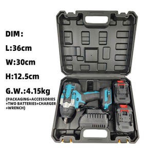 Llave <span class=keywords><strong>de</strong></span> <span class=keywords><strong>Impacto</strong></span> Inalámbrica sin Escobillas <span class=keywords><strong>de</strong></span> 21V y 800Nm <span class=keywords><strong>de</strong></span> Alto Torque, <span class=keywords><strong>Pistola</strong></span> <span class=keywords><strong>de</strong></span> <span class=keywords><strong>Impacto</strong></span> Eléctrica <span class=keywords><strong>de</strong></span> <span class=keywords><strong>3</strong></span> Velocidades Ajustables <span class=keywords><strong>de</strong></span> 1/2 Pulgada con 1 Baterí<span class=keywords><strong>a</strong></span> y Estuche - Product Image 5