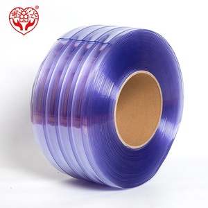 Rollo <span class=keywords><strong>de</strong></span> Cortina <span class=keywords><strong>de</strong></span> PVC Multirranurada <span class=keywords><strong>de</strong></span> Fábrica China <span class=keywords><strong>para</strong></span> Aplicaciones Industriales en Cámaras Frigoríficas y Almacenes - Product Image 4