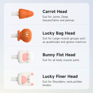 2026 Maßgefertigte Mini Elektrische Vibrations-Massagepistole Hochwertige Tiefengewebe-Faszien-Muskel-Körpermassagegerät mit 4 Aufsätzen Bestseller - Product Image 5