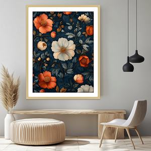 Impresiones artísticas en lienzo de <span class=keywords><strong>Morris</strong></span> con motivos de rosas y <span class=keywords><strong>flores</strong></span> abstractas modernas al por mayor para proyectos de arte - Product Image 3