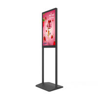 Letrero Publicitario de Doble Cara para Exteriores, Metálico, Moderno y Minimalista, con Logotipo Personalizado, para Restaurantes, Aceras y Calles