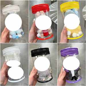 Premium PVC Portable Display Bag Zipper Chain Strap Dustproof Moisture-Proof <b>Storage</b> for Blind <b>Box</b> Collectibles Plush Dolls <b>Mini</b> - Product Image 6