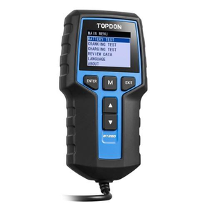Topdon BT200แบตเตอรี่12V/24V และเครื่องทดสอบระบบเครื่องวิเคราะห์โหลด100-2000CCA/cranking เครื่องตรวจสอบแรงดันไฟฟ้าสำหรับรถยนต์/รถจักรยานยนต์ - Product Image 5