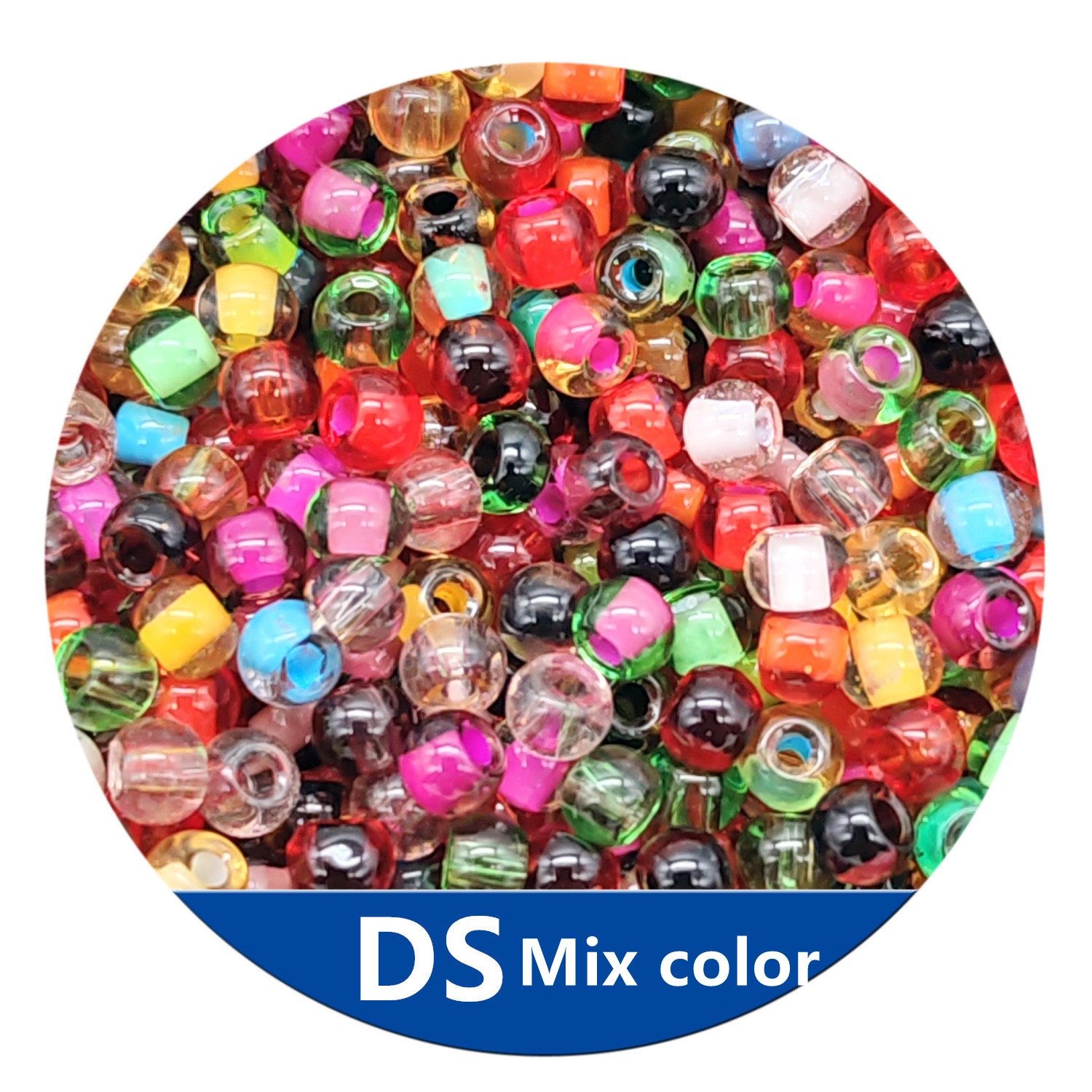 100 Perles Acryliques Rondes 16mm Couleur AB Facettées - Kit Création Bijoux, Bracelets, Colliers DIY | SUNNYCLUE