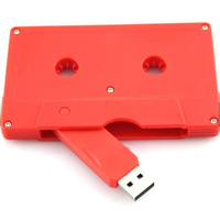 Nouveau Gadget Personnalisé DJ Cassette Haute Vitesse Forme de Bande USB 2.0 Memory Stick Usb Flash Thumb Drive Avec Logo