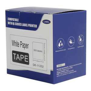 Etiquetas compatibles DK 11202 1202, 62x100mm para impresora <span class=keywords><strong>QL</strong></span> 570 580N 650TD 700 <span class=keywords><strong>710W</strong></span> 720NW 800 810W 820NWB 1050 1060N 1100 - Product Image 6