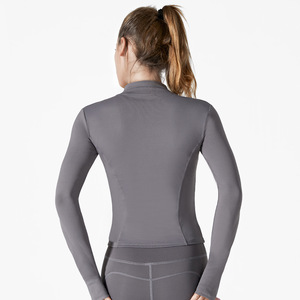 Nouvelle veste zippée à capuche à manches longues à séchage rapide pour femme, idéale pour le sport, la course, le cyclisme et l'entraînement en extérieur - Product Image 6