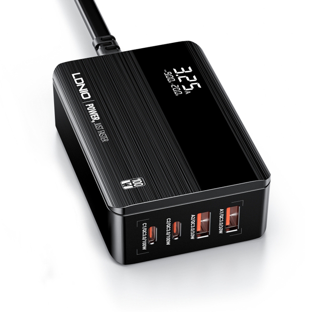 LDNIO A4809C GaN 100W PD Super Charging Desktop Charge Full Protocol Quick Charge for Laptop