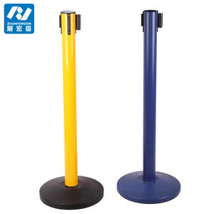 Black Safe Stand <span class=keywords><strong>Stanchion</strong></span> post per centro commerciale, museo e cerimonia - Product Image 5