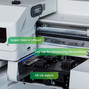 Impresora de Inyección de Tinta UV DTF de Cama Plana 6090 I1600/i3200HD para Impresión Rápida en Cartón, Flex, Madera y Acrílico - Product Image 3
