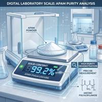 Polyacrylamide Cationique à Faible Consommation (CPAM) – Floculant Polyelectrolytique pour la Séparation des Eaux Usées – Pureté 99% – pH 4.0-7.0 – Poudre