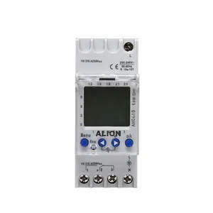 ALION AHC610 carril DIN analógico mecánico LCD eléctrico temporizador digital interruptor de tiempo 220V fabricantes venta directa de bajo costo
