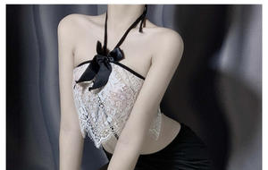 Fabriek Outlet Voor Nieuwe Erotische Vrouwen Lingerie Sexy Backless Diepe V Condole Kanten Nachtjapon Groot Formaat Bed Tease Pak - Product Image 6