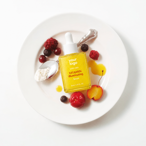 Siero Viso Illuminante e Idratante OEM con Vitamina, Riparatore per la Cura della Pelle, Siero Anti-Età con Bakuchiol per Schiarire il Viso - Product Image 2