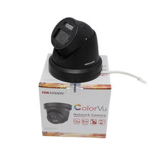 Original HIK DS-2CD2387G2-LSU/SL BLACK 8MP 4K ColorVu Turret <b>IP</b> <b>Camera</b> Strobe Light 2-Way Audio Human/Vehicle Detection IP67 PoE - Product Image 2