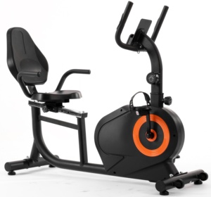 Vélo d'exercice <span class=keywords><strong>elliptique</strong></span> à usage intérieur Offre Spéciale Vélo d'exercice couché magnétique avec 8 niveaux de résistance pour l'entraînement cardio - Product Image 4