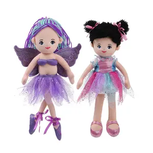 Poupées en peluche pour filles, mignonnes et douces, en chiffon, pour enfants, nouveau, standard, vente en gros,