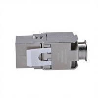 Módulo de blindaje K&R CAT6A, módulo de información de red CAT6A sin cables, categoría ultra-6, 10 gigabits, modelo blanco K&R-CAT6A