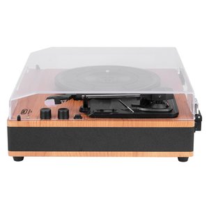 Tocadiscos Giradischi Wood Black VT 1025 BT 33 45 78 RPM con Bluetooth y Altavoces Incluidos - Product Image 3