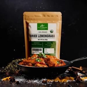 Hierba Limón Seca Orgánica de Alta Gama, Color Verde Claro Amarillo Pálido, Calidad Sostenible - Product Image 6