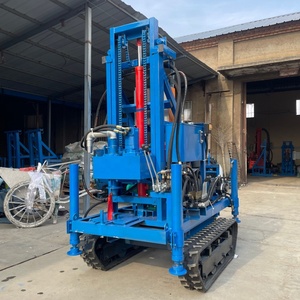 Kit de forage de puits d'eau micro-diesel automatique pour petits projets sur chenilles, avec une puissance de 25 ch et une <span class=keywords><strong>profondeur</strong></span> de 150 mètres - Product Image 5