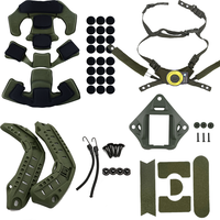 Kit d'accessoires pour casque tactique FAST MICH, suspension Wendy, cache NVG VAS, rail latéral ARC, ensemble de patchs Velcro auto-agrippants pour l'extérieur