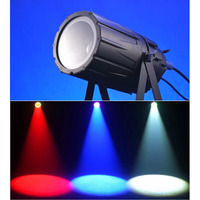 Projecteur LED Par Slim d'extérieur 150W avec Zoom, RVB, Jaune, Blanc Chaud 5-en-1, Étanche IP65, DMX512, Ra90, en Alliage d'Aluminium, 50000, Dimmable