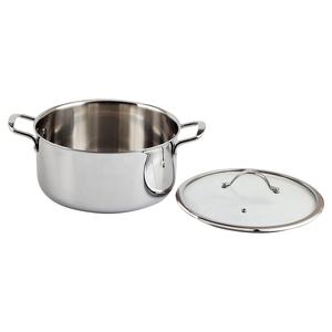 Ustensiles de cuisine en acier inoxydable tri-couches compatibles induction, grande capacité, nettoyage facile, compatibles lave-vaisselle - Product Image 6