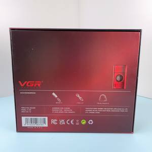 Vgr V-378 Rasoir électrique professionnel pour <span class=keywords><strong>barbe</strong></span>, tondeuse rechargeable sans fil, rasoir à lames pour hommes - Product Image 2