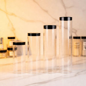 Tabung Kemasan Polikarbonat & Akrilik Transparan Tahan Lama, Anti Gores, Cetak Logo Sesuai Pesanan - Product Image 1