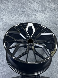 Jante monobloc en alliage forgé AK110 20-21 pouces 20x9.5/21x10.0 <span class=keywords><strong>25mm</strong></span> ET PCD 112/120/130mm Nouvelle jante multi-rayons à montage universel - Product Image 4