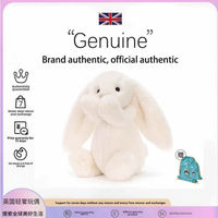 Boneka Kelinci Bugs Bunny British Jc Cake Rabbit XINGX Ear Three Standard Lengkap Warna Putih Susu yang Menggemaskan