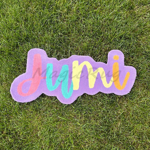 พรมปูพื้นในร่มขนาดใหญ่ ดีไซน์พิเศษ ทำมือสำหรับเด็ก พรมทอมือ ปักโลโก้ แบรนด์เชิงพาณิชย์ พรมปูพื้นสั่งทำได้ - Product Image 6