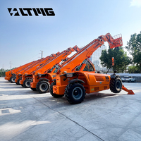 Chariot télescopique tout-terrain LTMG de haute qualité, 5 tonnes, certifié CE, avec hauteur de levage de 10 m, 14 m, 17 m